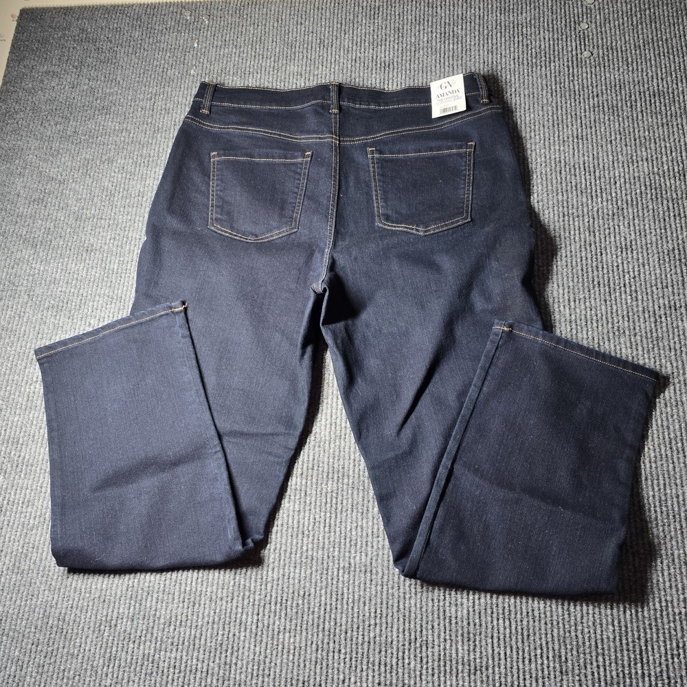 GV Amanda Original Slimming Jeans Women's Size 18 NWT Color: Denim Blue - Picture 7 of 10